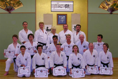 Black Belt Grading October 2004